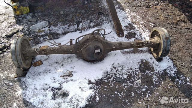 Mitsubishi l200 задний мост в сборе