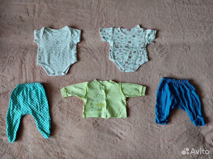 Пакет вещей на мальчика 56