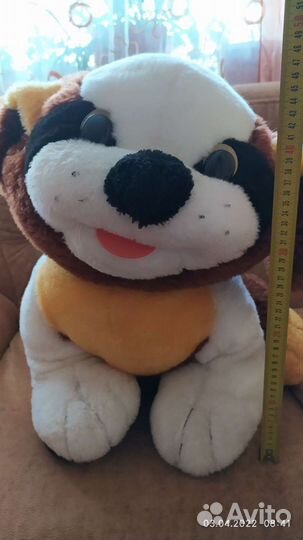 Мягкие игрушки, собака большая