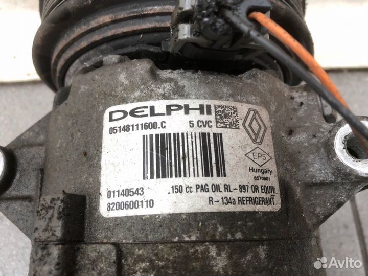 Компрессор кондиционера Renault Megane универсал