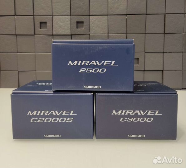 Катушка shimano 22 miravel C2000S 2500 C3000
