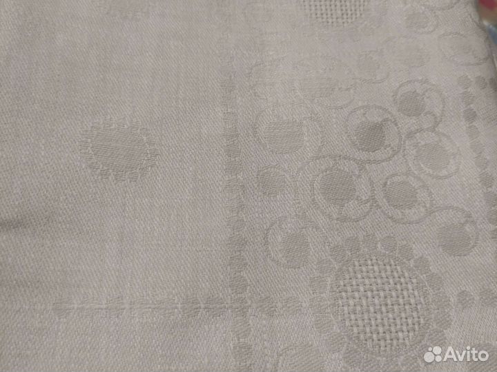 Скатерть льняная. СССР