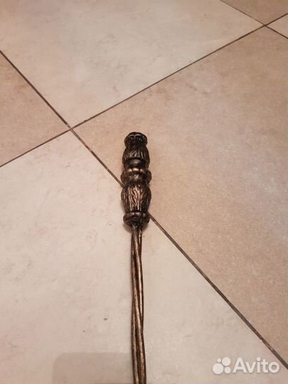 Кованые кочерга и совок