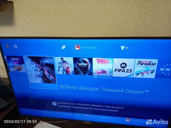 PS4 PRO (slim,Fat) c 2 геймпадами и 20 игр