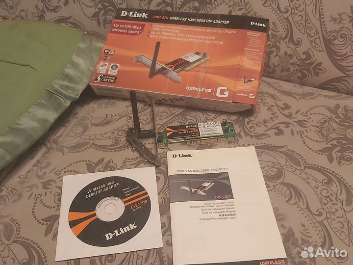 Адаптер Wi fi для компа D-Link DWA-510