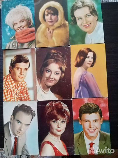 Фото артистов СССР 1960-70г