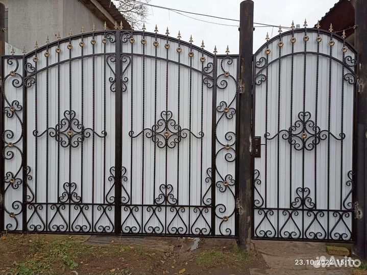 Кованные ворота