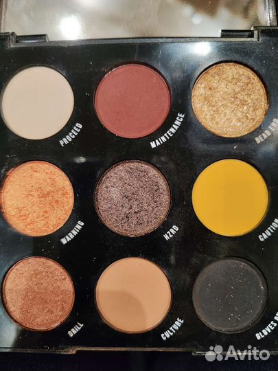 Палитра теней колор поп