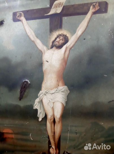 Икона распятие Христа