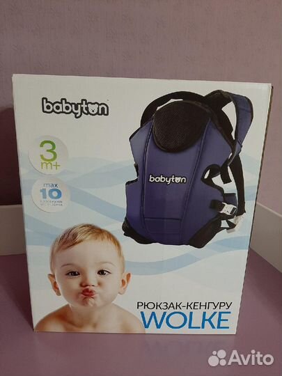 Новый Рюкзак переноска кенгуру babyton