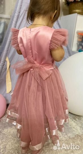 Платье для девочки 80 86 новое
