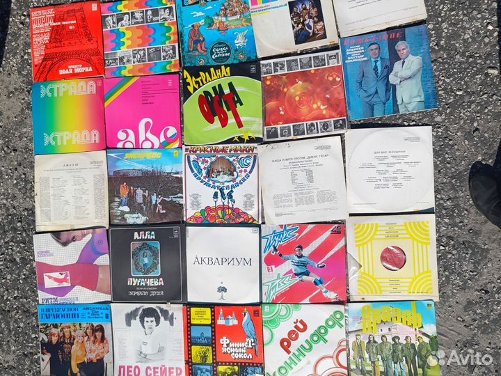 Виниловые пластинки СССР