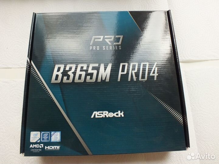 Мат.плата ASRock B365M RPO4. Новая