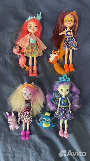 Кукла enchantimals с питомцем
