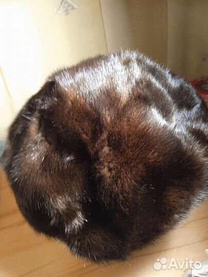 Берет женский норковый