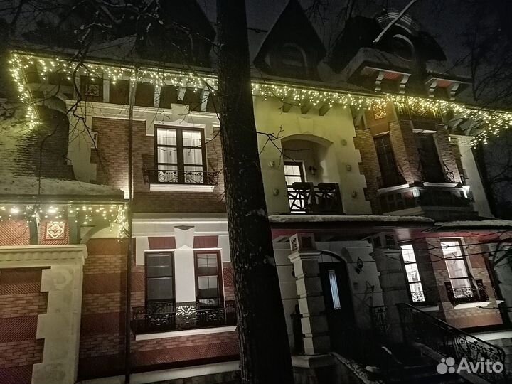 Освещение гирляндами