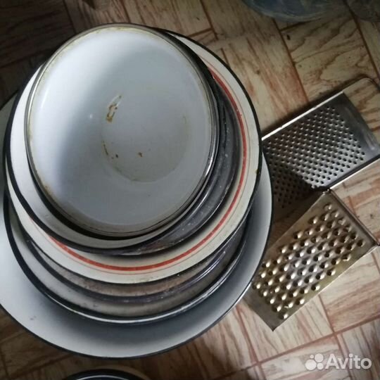 Эмалированная посуда СССР