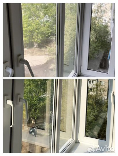 Мытье окон, балконов, витрин