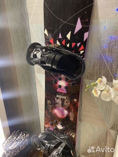 Сноуборд Omatic disco 147cm Burton stilleto