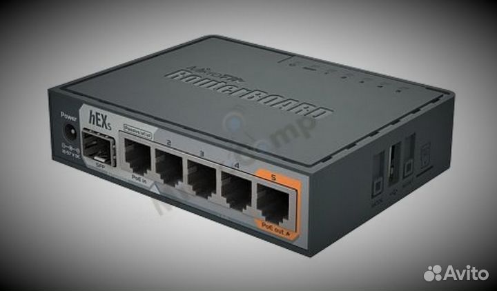 MikroTik hEX S (RB760iGS) (роутер, маршрутизатор)