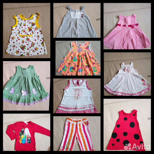 Пакет летней одежды для, девочки 1-1.5