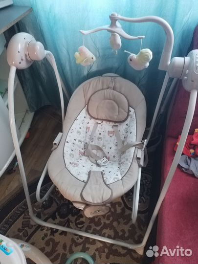 Детские электронные качели