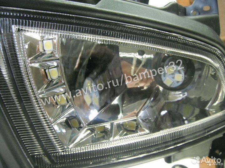 Противотуманные фары ваз 21704 Приора птф с дхо