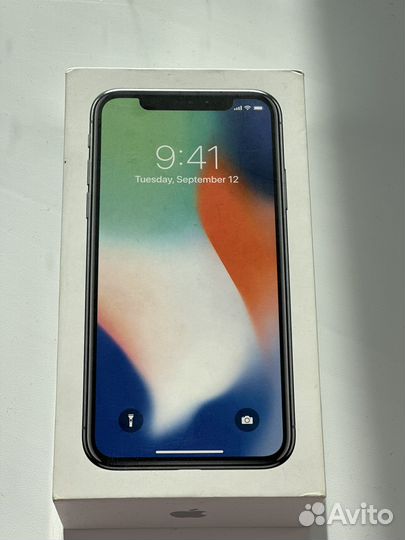 Коробка от iPhone X