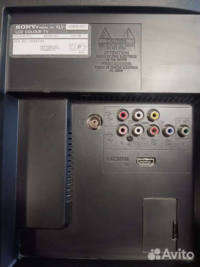 ЖК телевизор sony 40