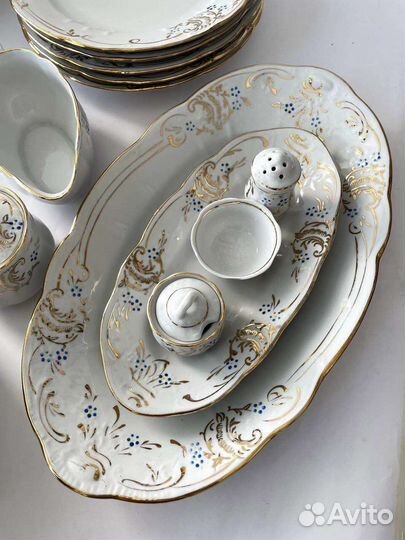 Сервиз столовый Незабудки Барановка Полный набор