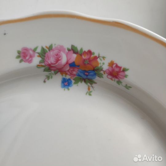 Тарелка СССР Дулево