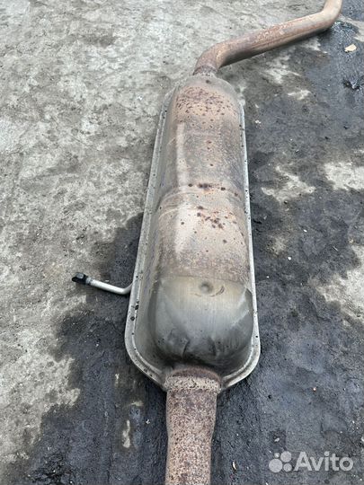 Резонатор глушителя Рено Лагуна 2