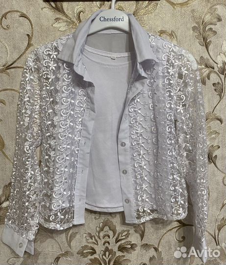 Блузка школьная