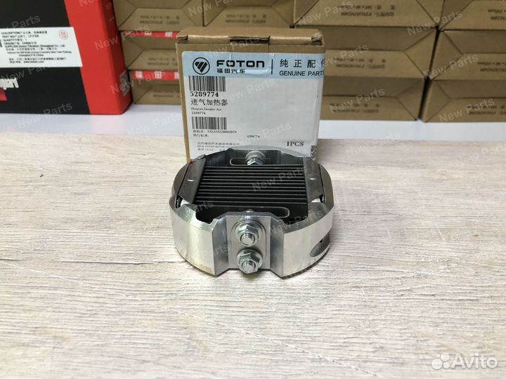 Свеча накала Валдай Cummins 3.8 12V Оригинал