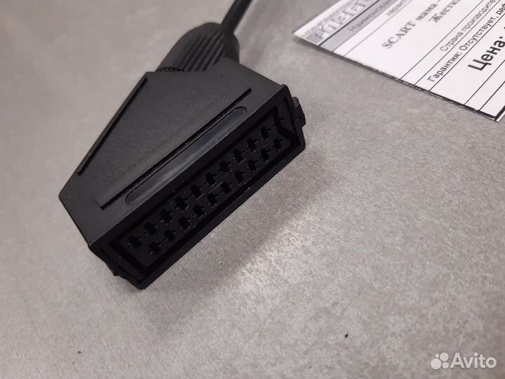 Переходник scart мама- data папа жесткий