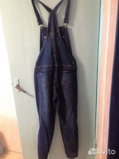 Женский комбинезон джинсовый