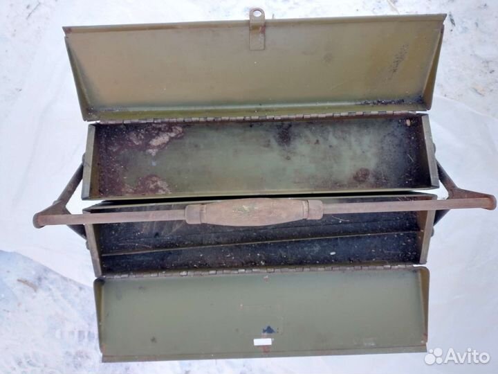 Ящик для инструмента металлический СССР