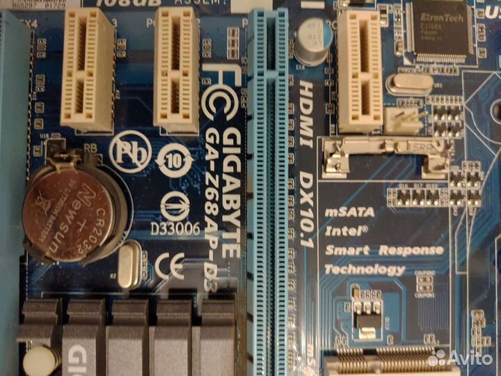 Материнская плата gigabyte GA-Z68AP-D3