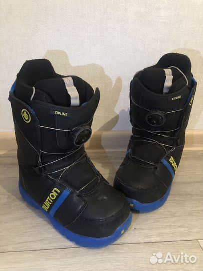 Сноубордические ботинки burton детские