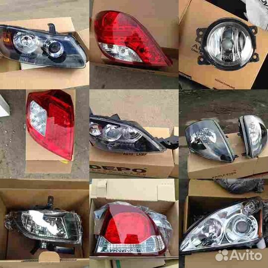 Рамка фары левая для peugeot 206 (1998-2023)