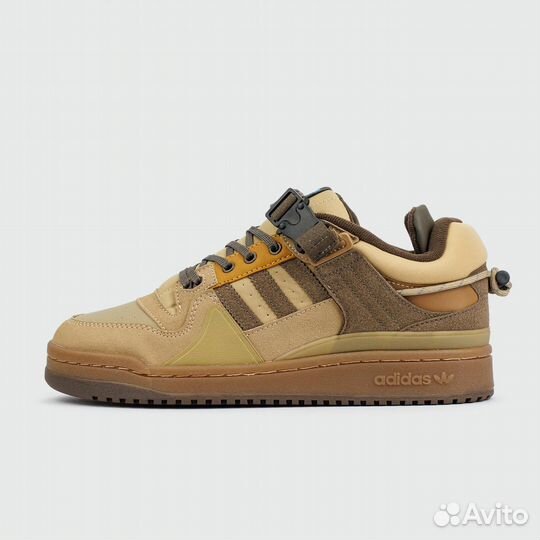 Кроссовки Adidas Forum Low x Bad Bunny Brown