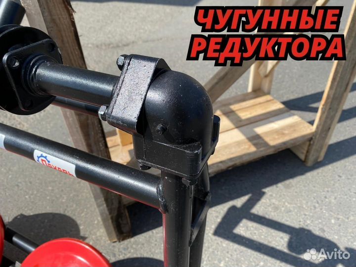 Роторная косилка на мотоблок