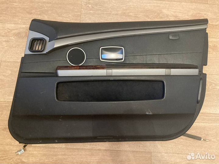 Обшивки дверей BMW Е66 Левый руль