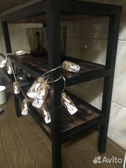 Полки в стиле лофт