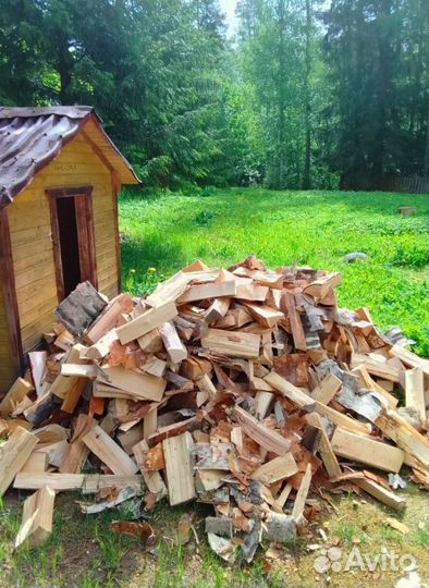 Дрова колотые Береза