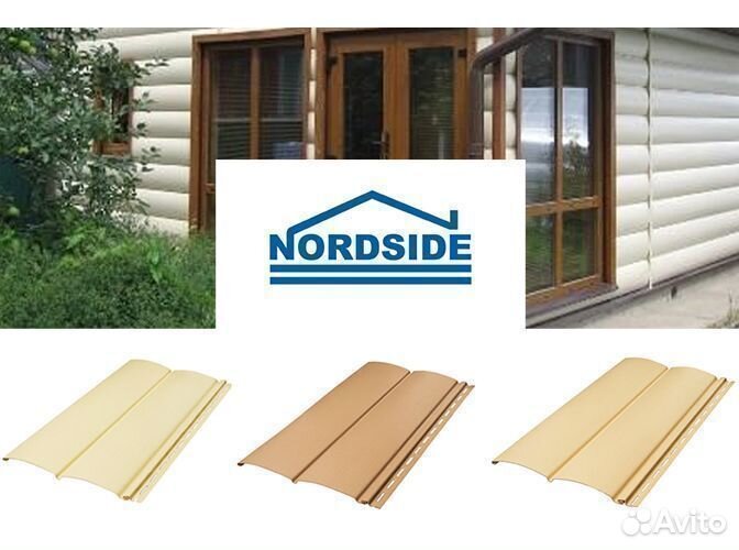 Сайдинг Nordside Блок-хаус