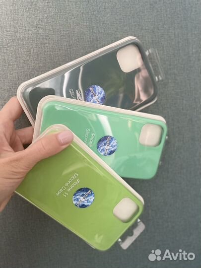 Силиконовый чехол на iPhone11