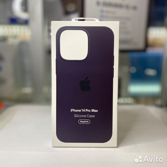 Чехол Silicone Case на iPhone 14 Pro Max MagSafe