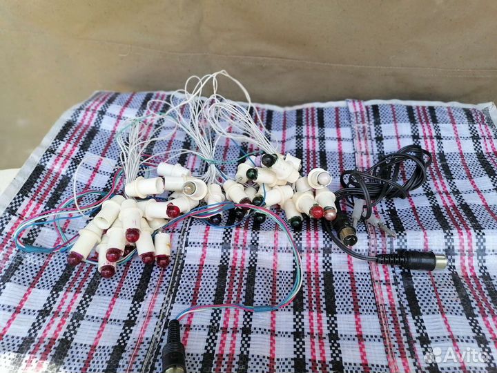 Елочная гирлянда СССР цветомузыкальная