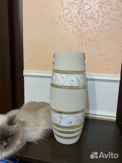 Ваза для цветов напольная